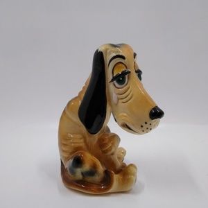 Hound Dog Ceramic Figurine